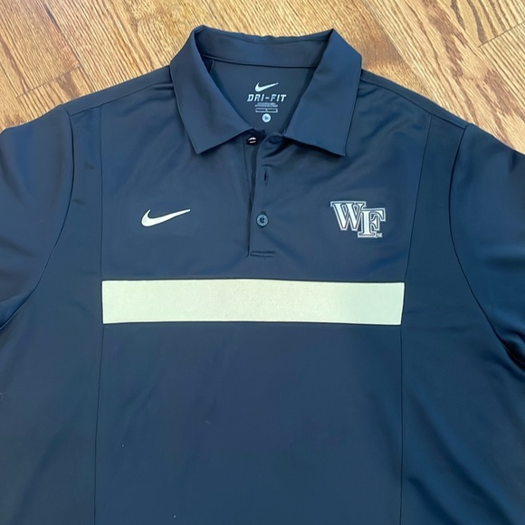Men’s Wake Forest Demon Deacons Nike Dri-Fit Polo Shirt. Size Large. - Picture 6 of 12